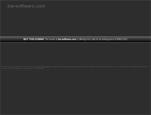 Tablet Screenshot of bw-software.com